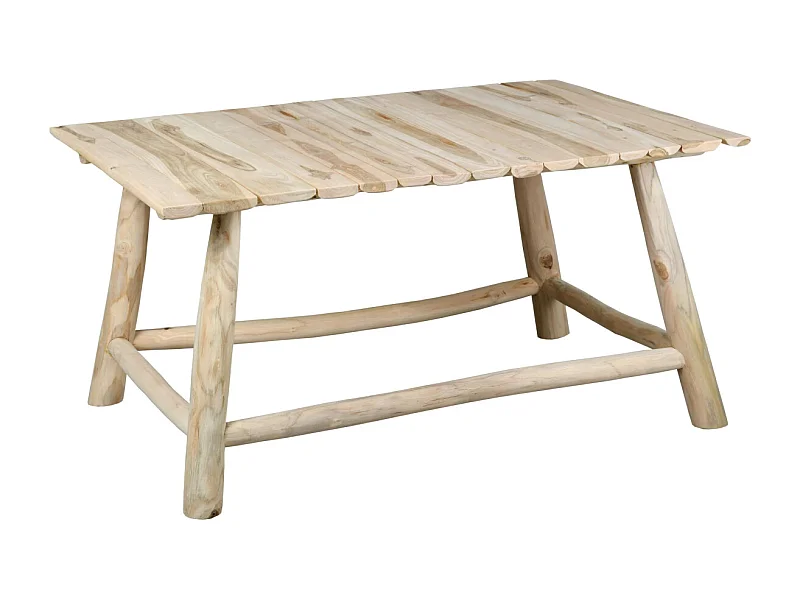 Table basse en teck naturel Arthur