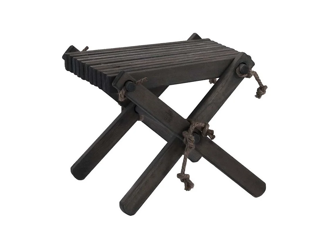 Repose pieds table basse Lilly Pin Noir