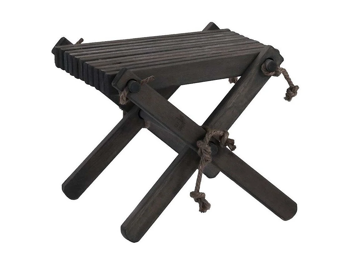 Repose pieds table basse Lilly Pin Noir