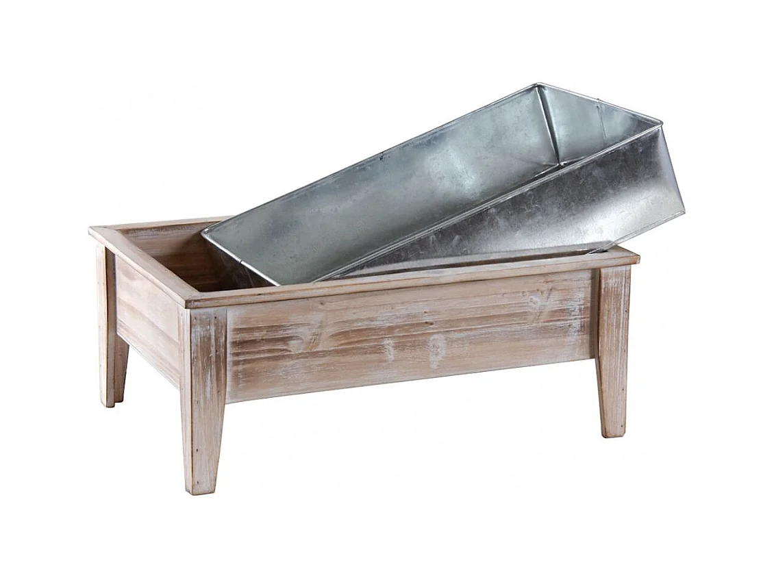 Mini carré potager en bois