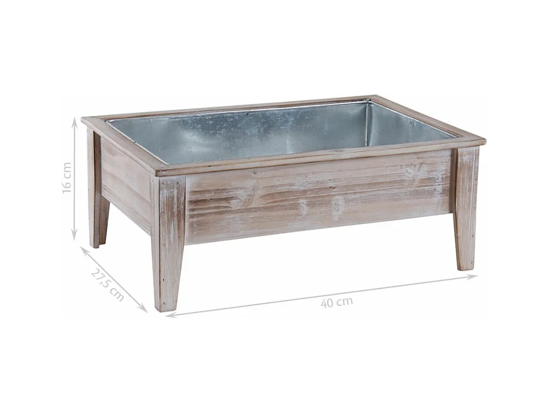 Mini carré potager en bois