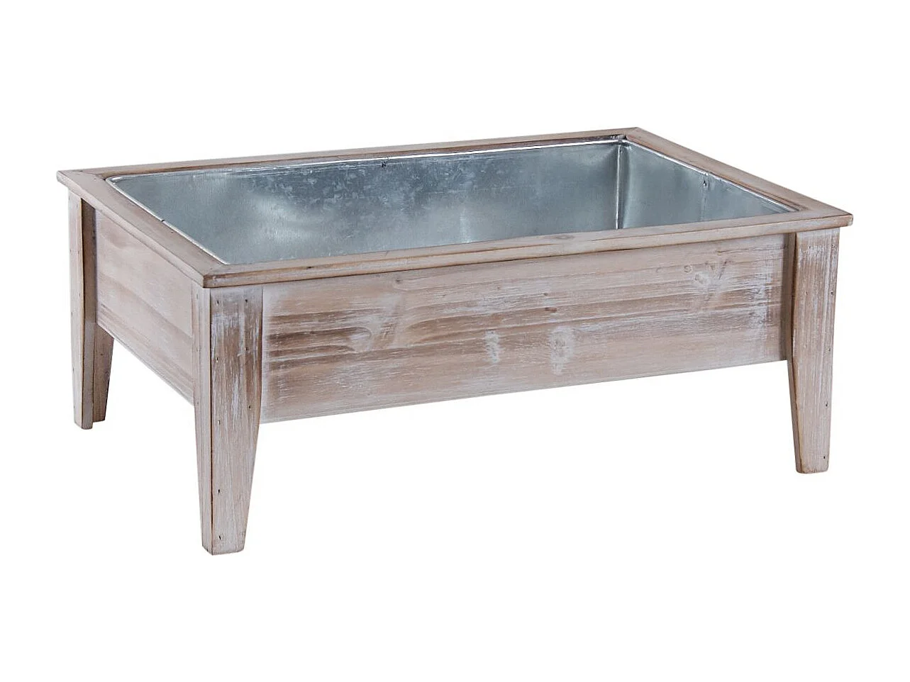 Mini carré potager en bois