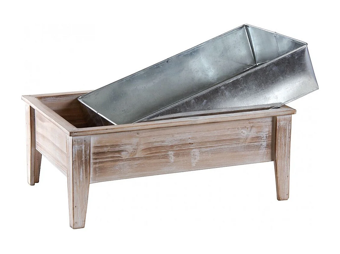 Mini carré potager en bois