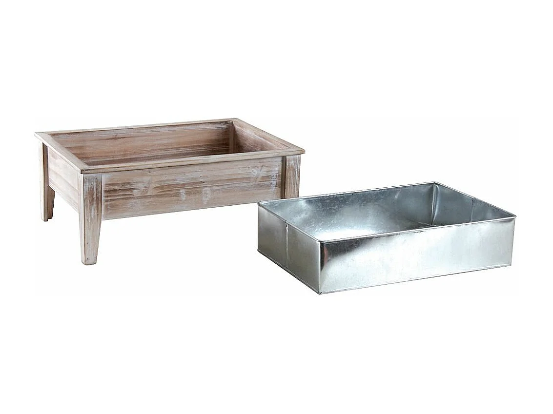 Mini carré potager en bois