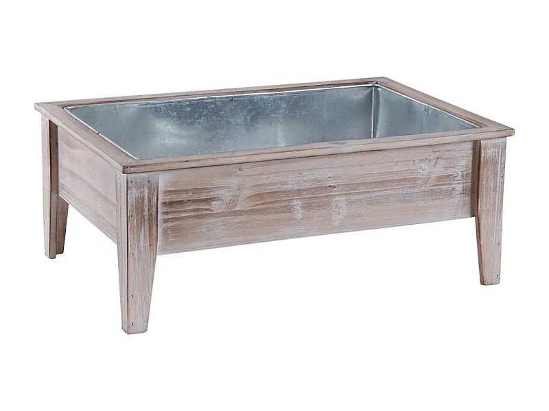 Mini carré potager en bois