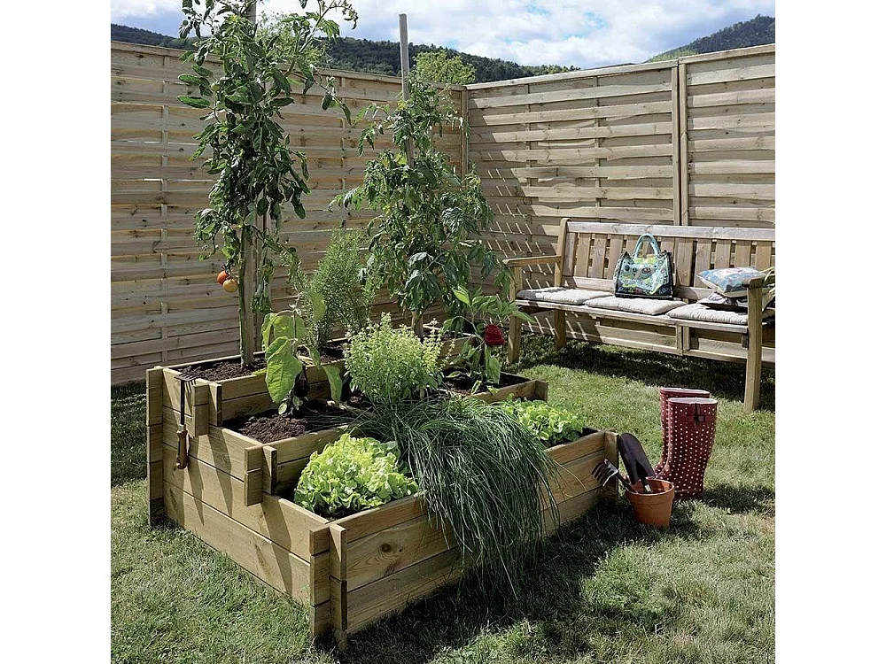 Carré potager 3 étages Up