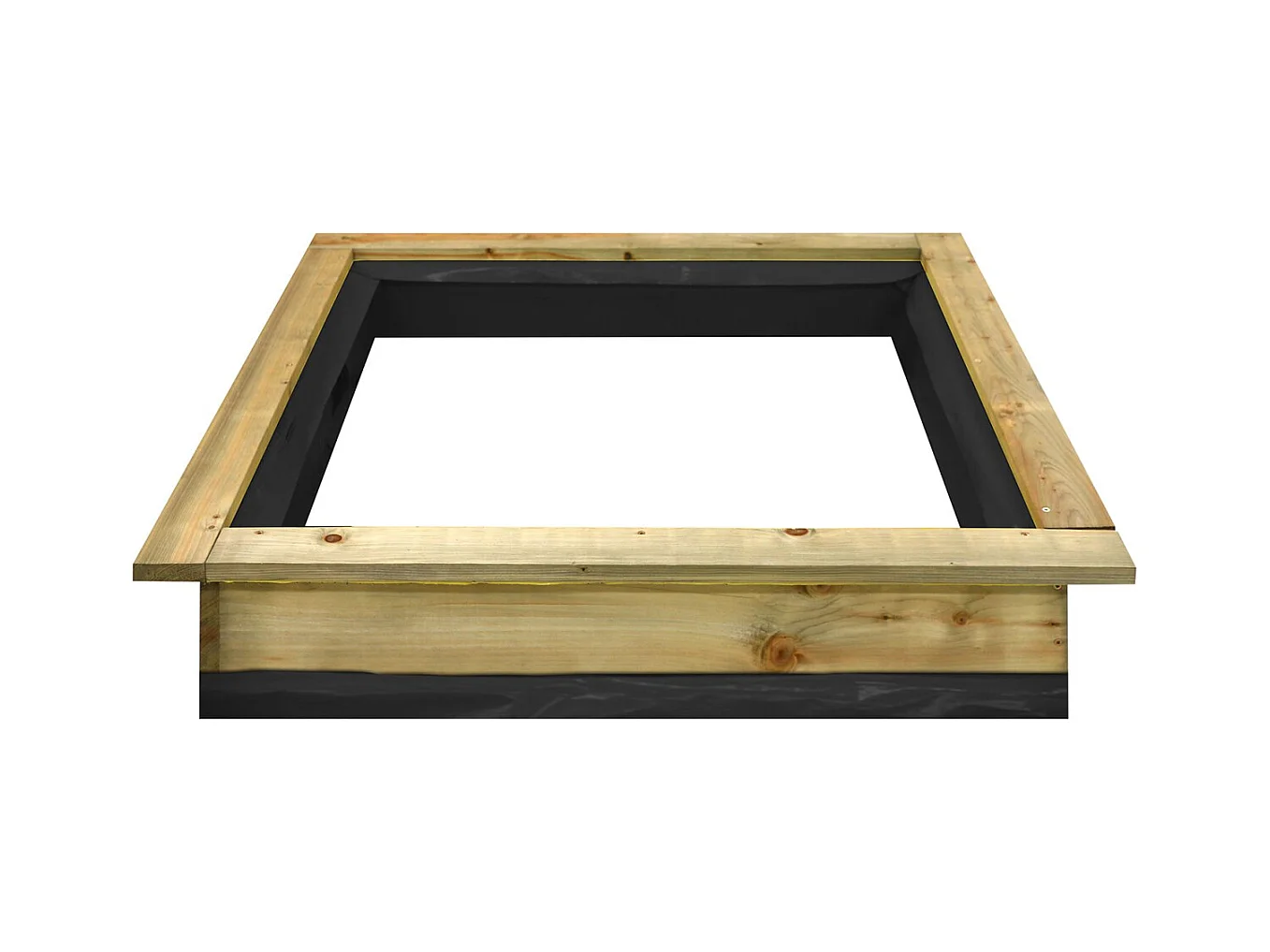 Carré potager anti limaces en pin