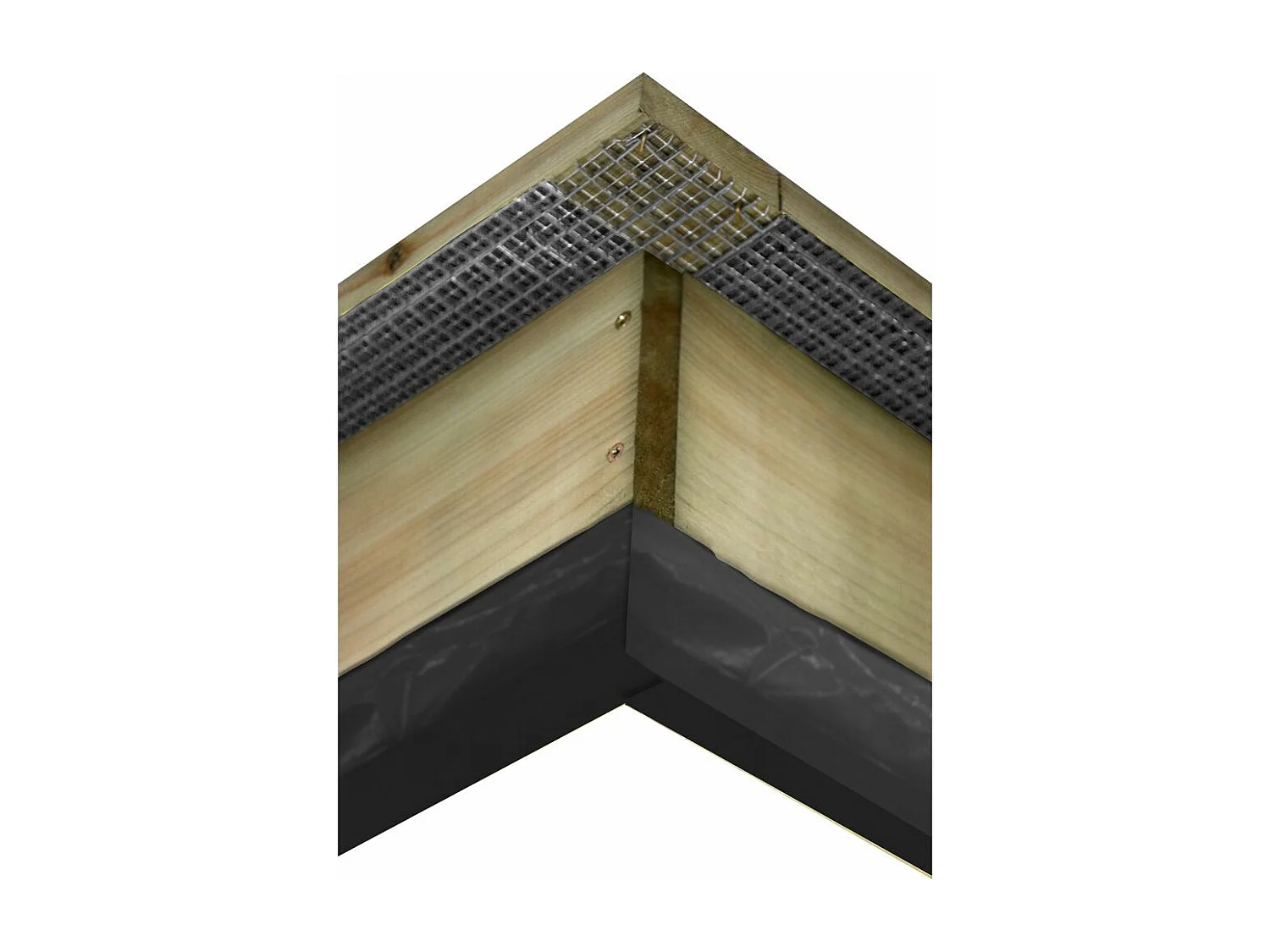 Carré potager anti limaces en pin