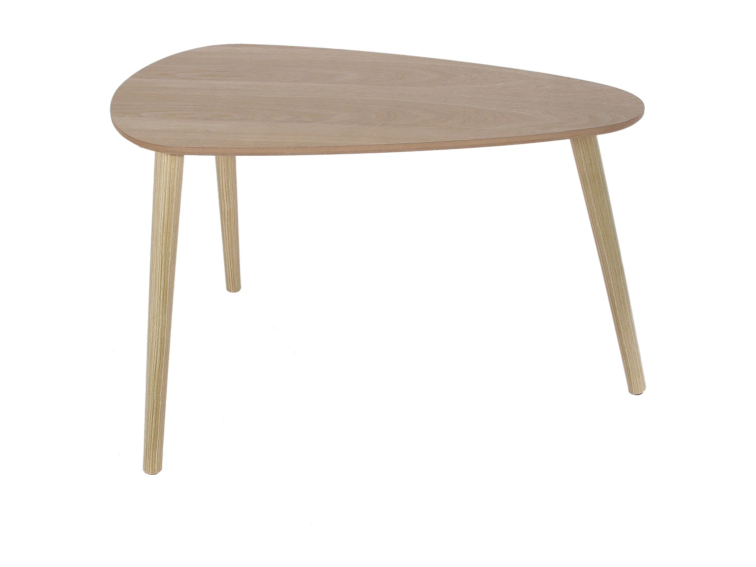 Table Gigogne Bois Galet X2 Beige