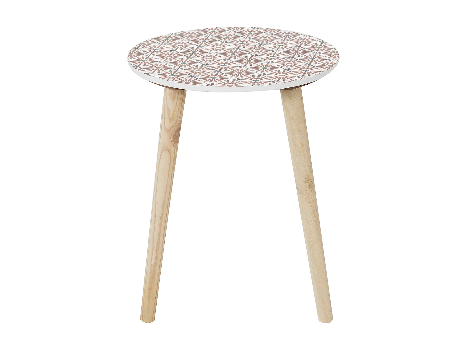 Table Gogogne Patio X2 Rouge, Blanc, Noir