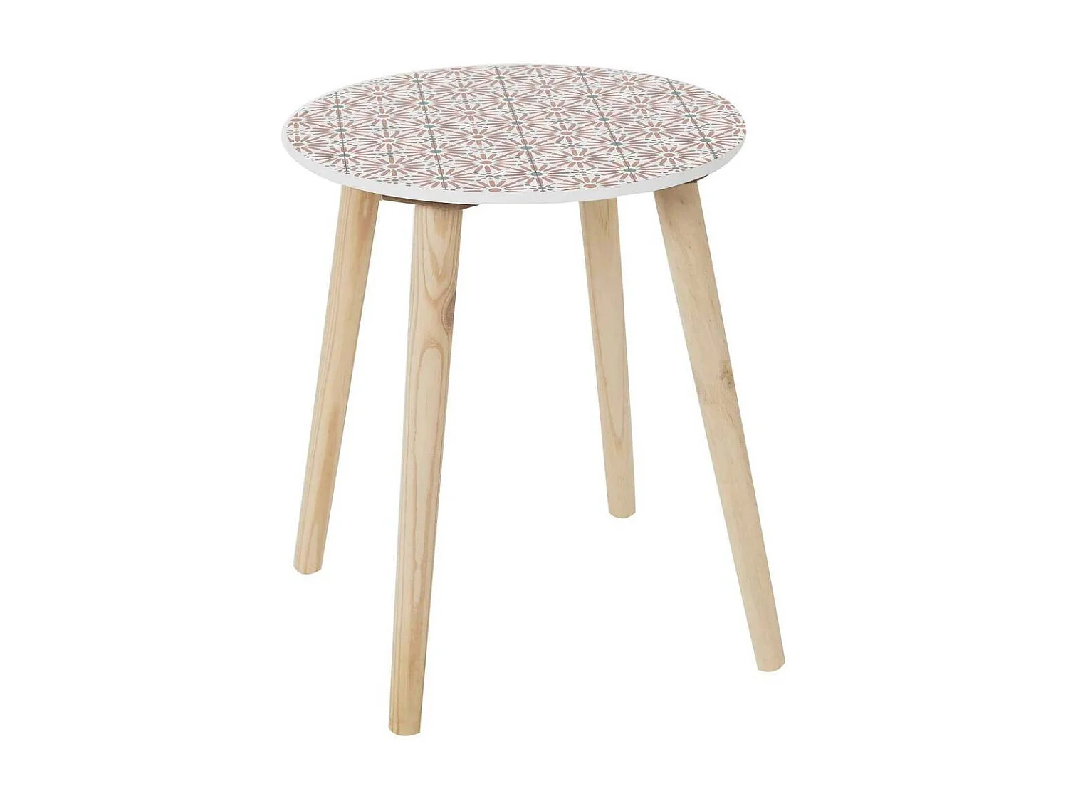 Table Gogogne Patio X2 Rouge, Blanc, Noir