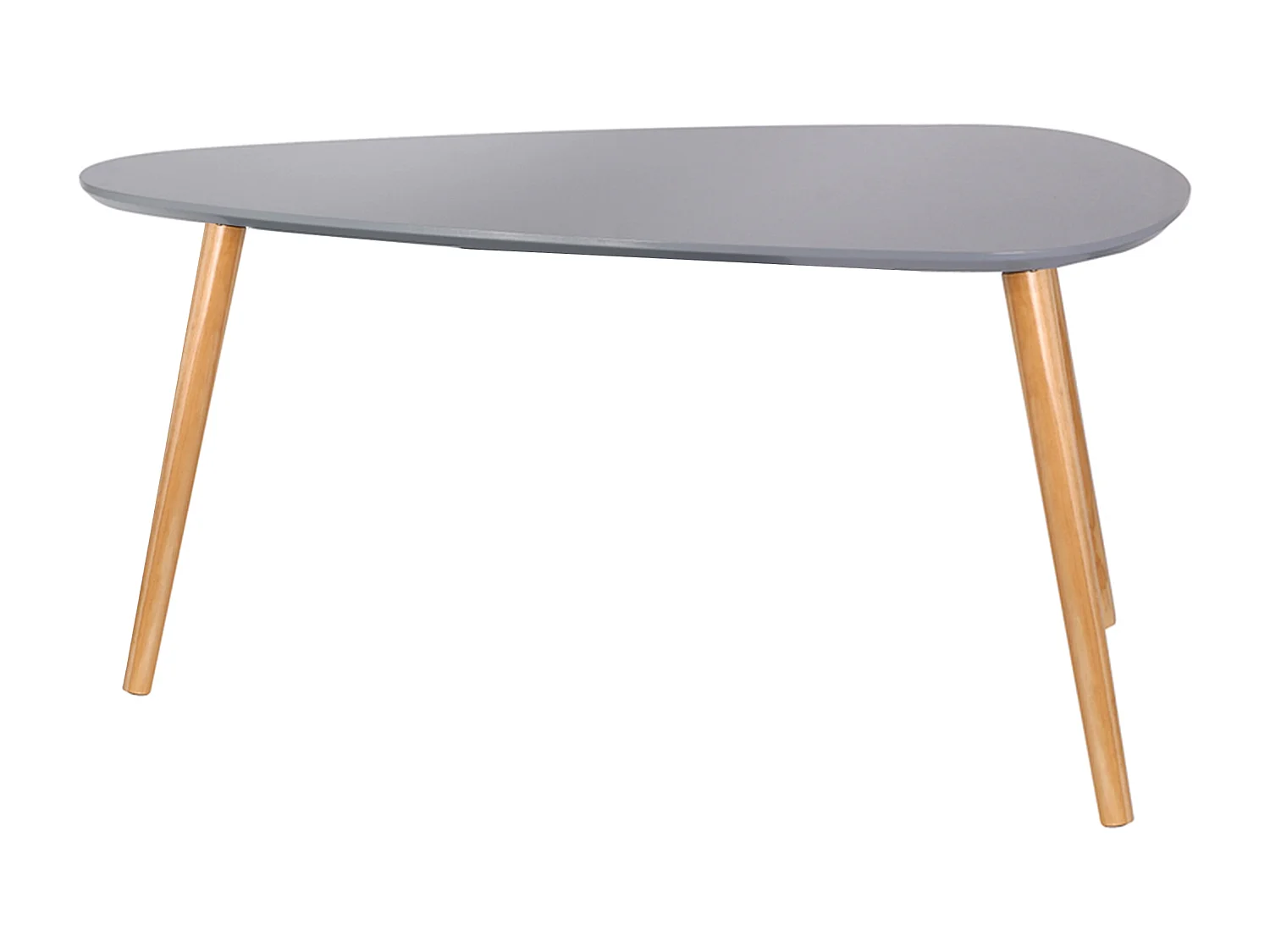 Table Gigogne Bois Galet Gris Gris