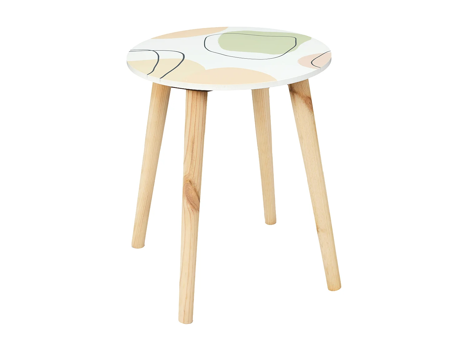 Table Gigogne Poesie Formelle X2 Multicolore