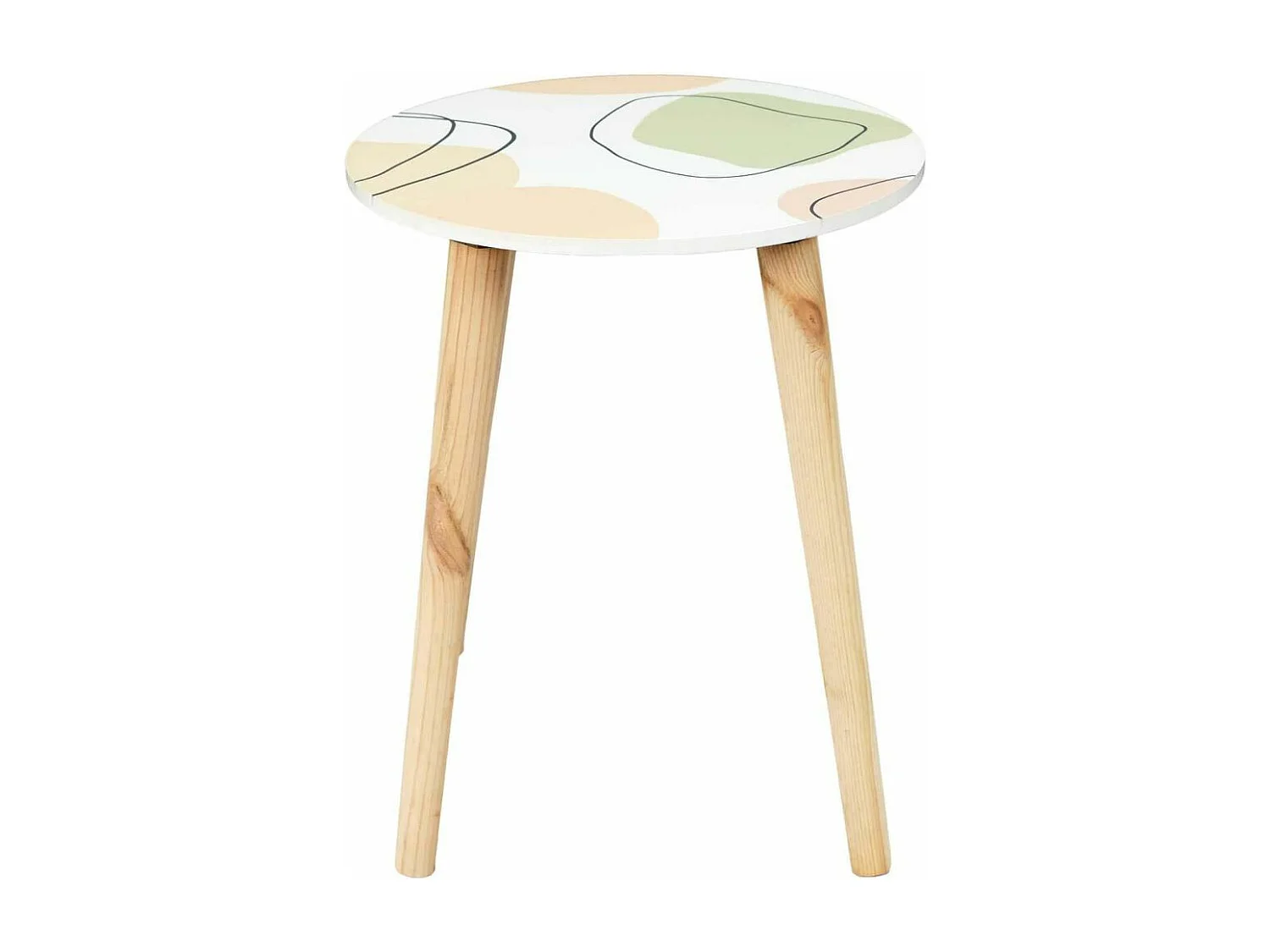 Table Gigogne Poesie Formelle X2 Multicolore