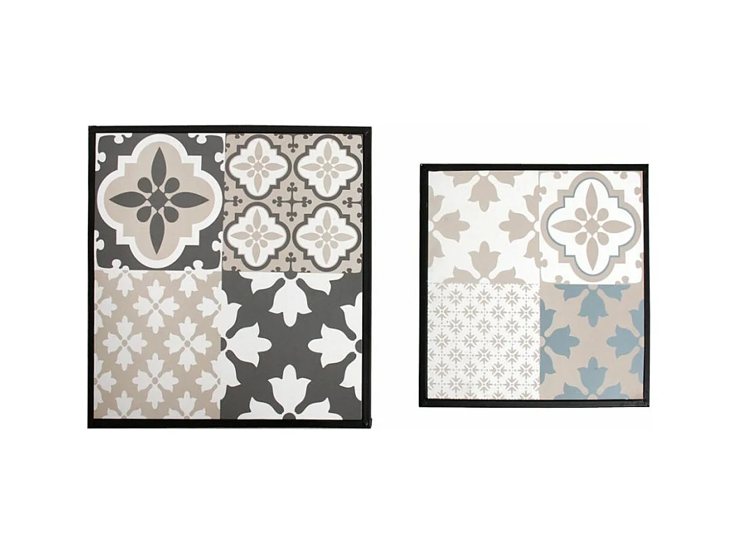 Tables gigognes Mosaïque (Lot de 2)