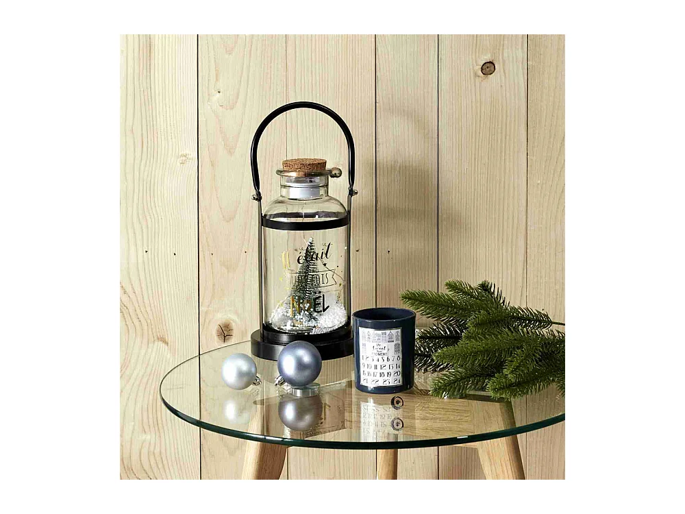 Tables Gigognes En Verre Trempe Plateau Rond X2 Transparent, Marron