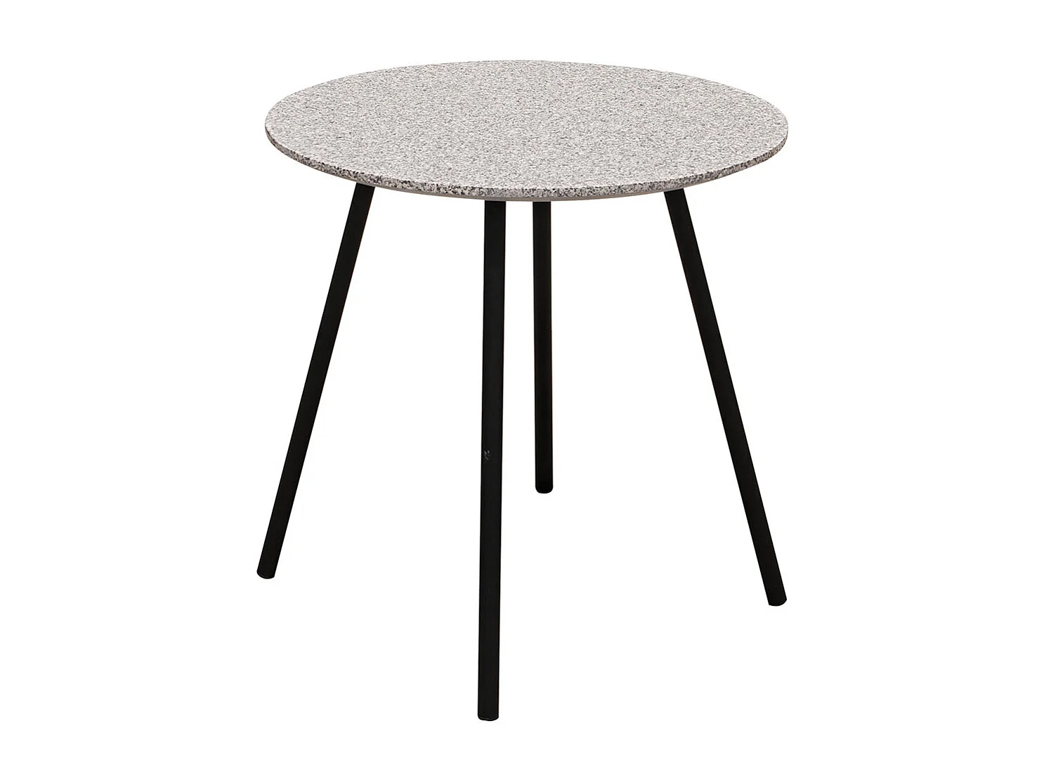 Table Effet Granit Gris X2 Pluton Gris