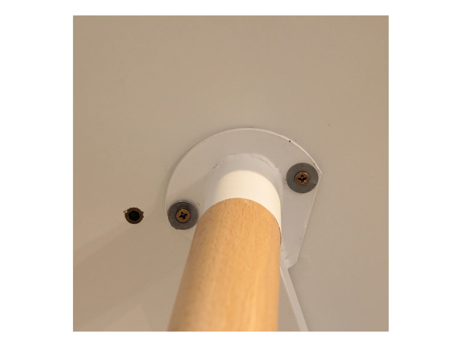 Table Blanche Ronde Blanc