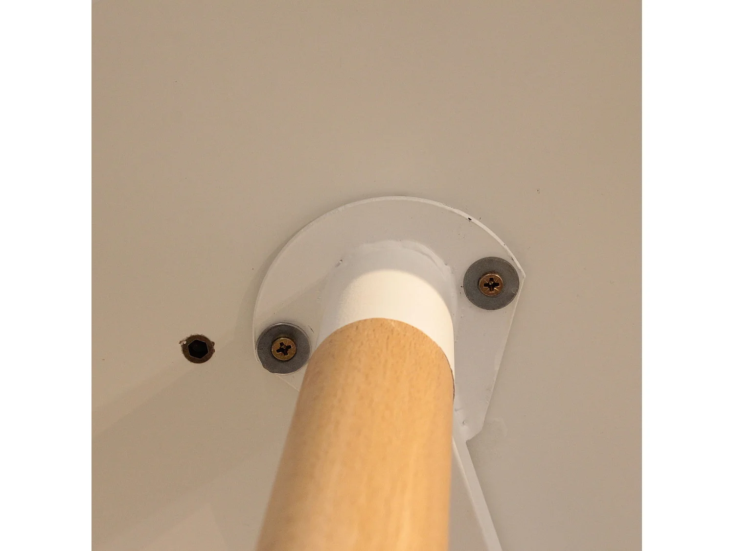 Table Blanche Ronde Blanc