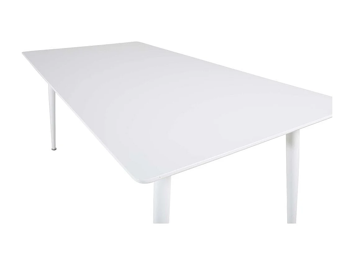 Polar Table à manger 90x180cm, blanc.