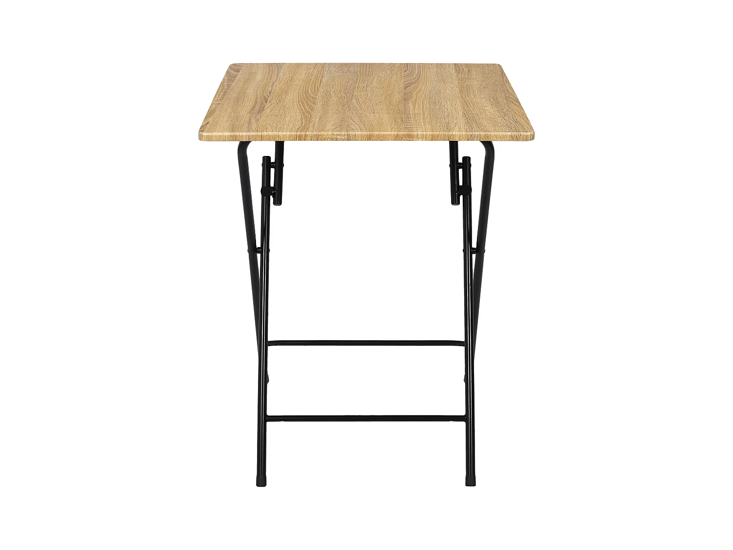 Table Pliable Ulm Bois Noir, Marron