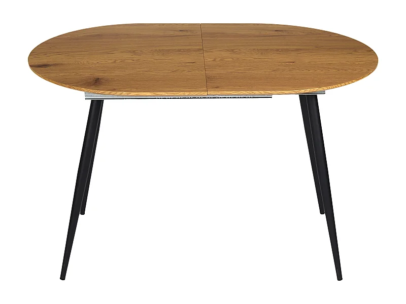 Table Extensible 4 A 6 Personnes Noir, Marron