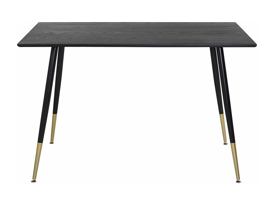 Dipp eetkamertafel 85x120cm zwart.