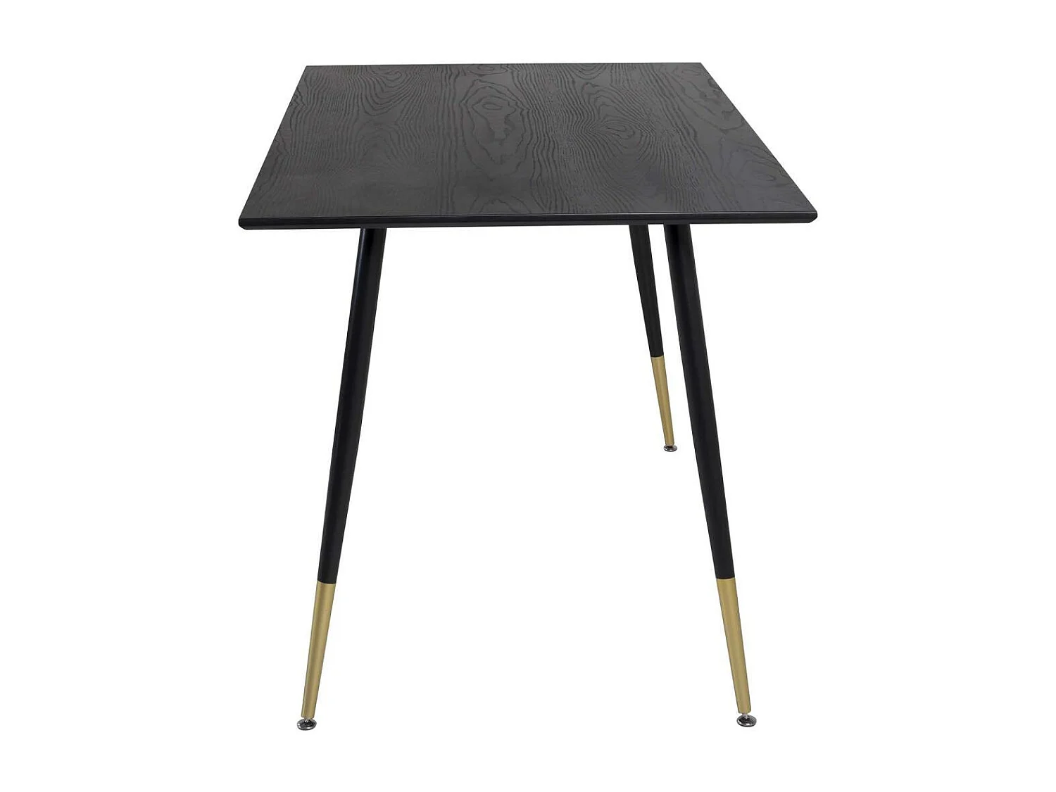 Dipp eetkamertafel 85x120cm zwart.