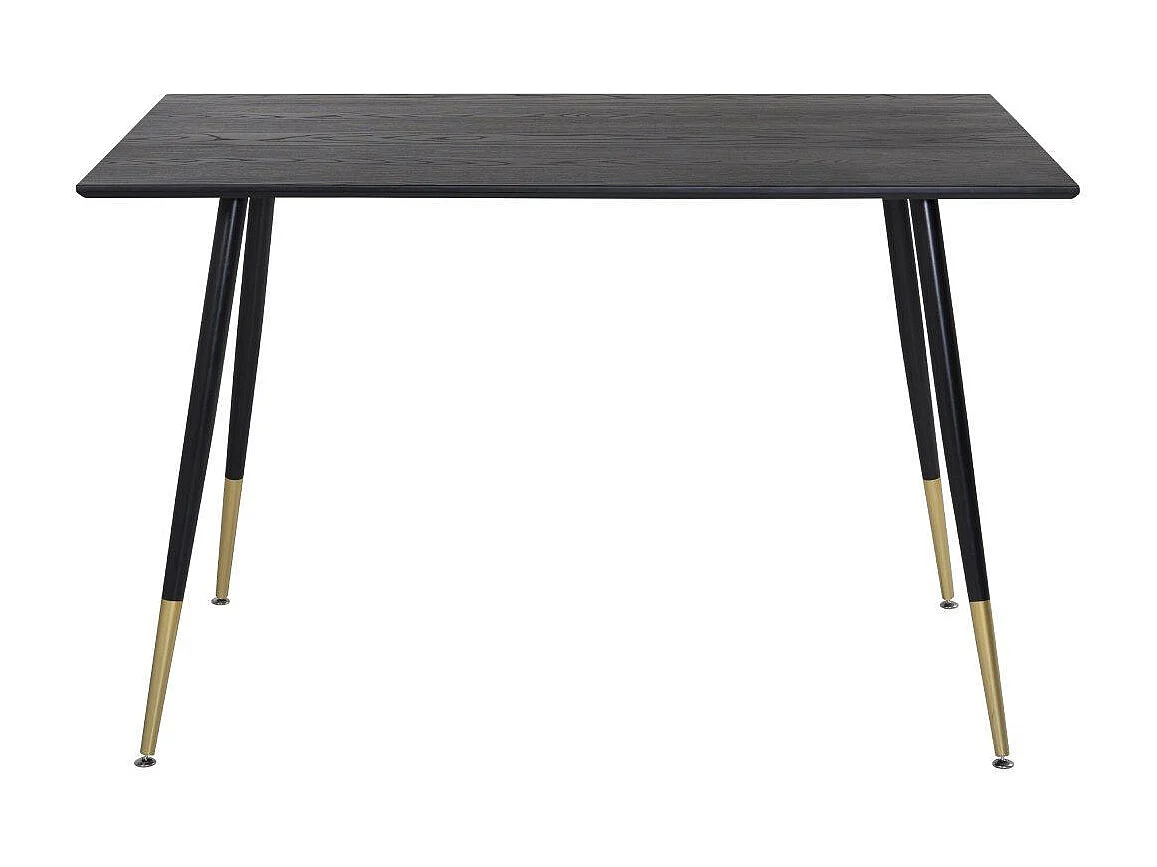 Dipp eetkamertafel 85x120cm zwart.