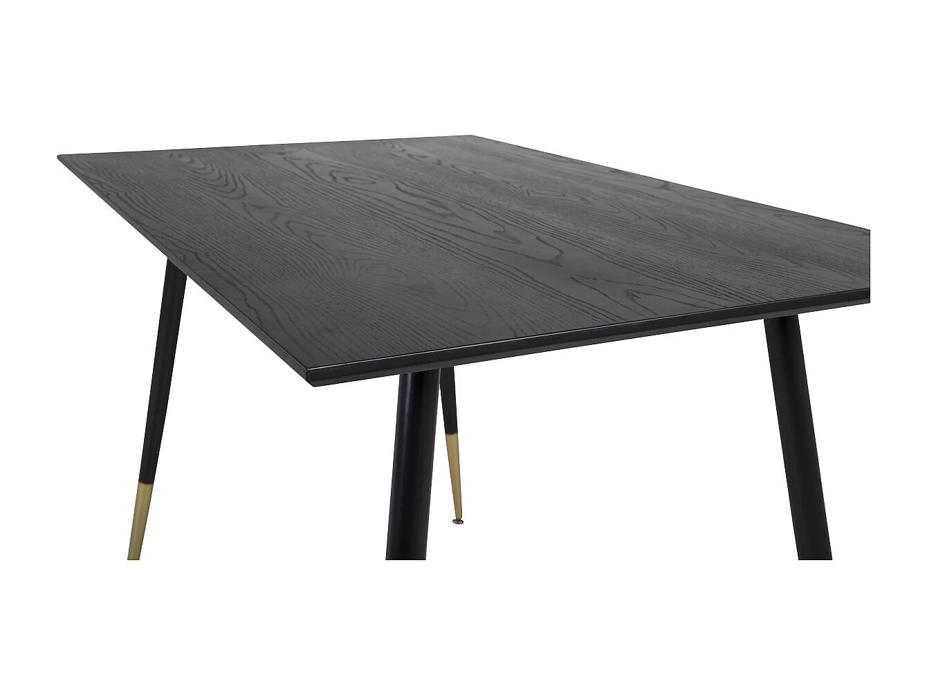 Dipp eetkamertafel 85x120cm zwart.