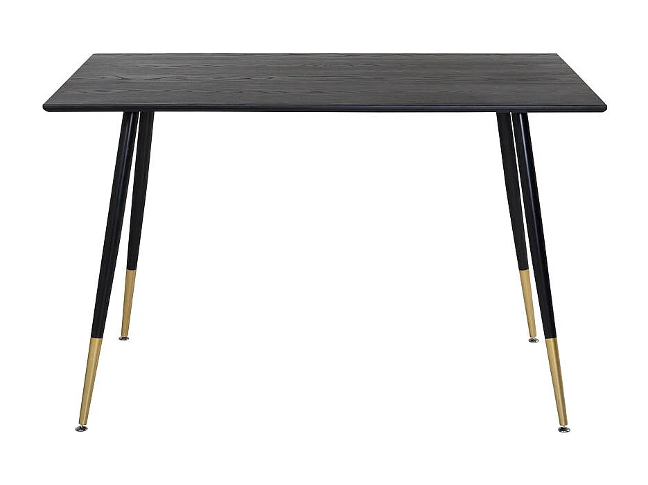 Dipp eetkamertafel 85x120cm zwart.