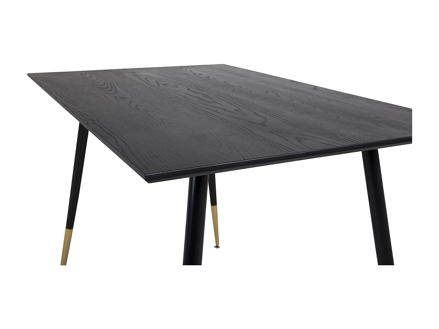 Dipp eetkamertafel 85x120cm zwart.