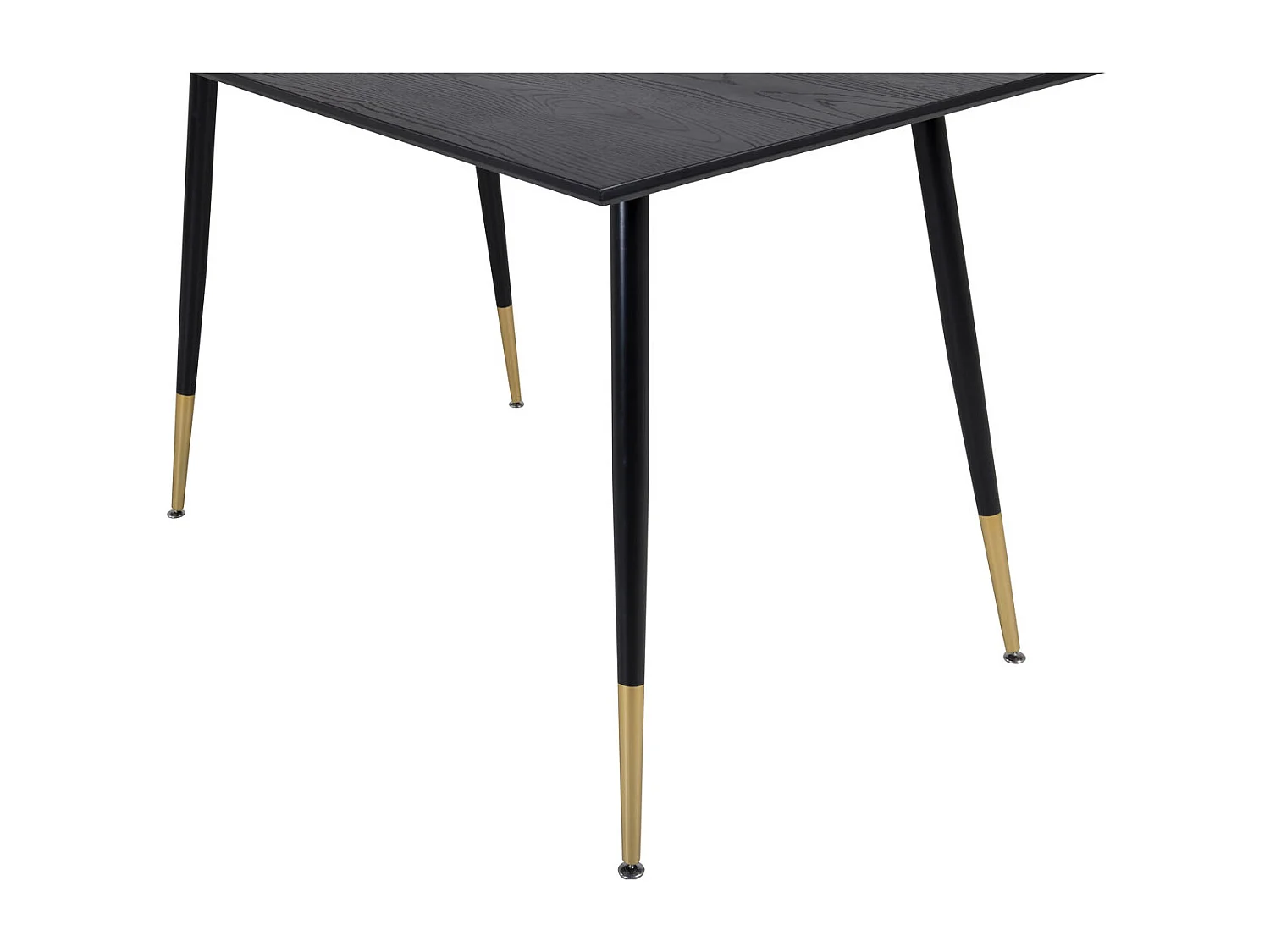 Dipp eetkamertafel 85x120cm zwart.