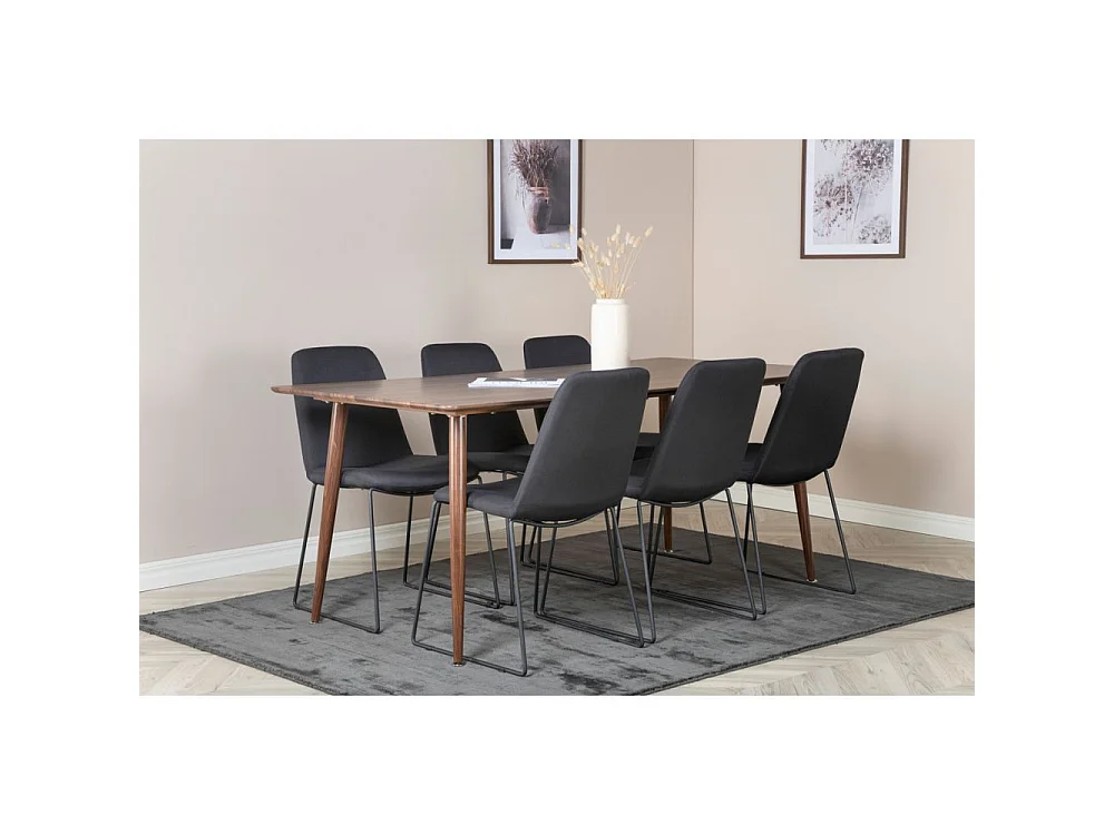 Table à Manger Design "Polar" 180cm Marron