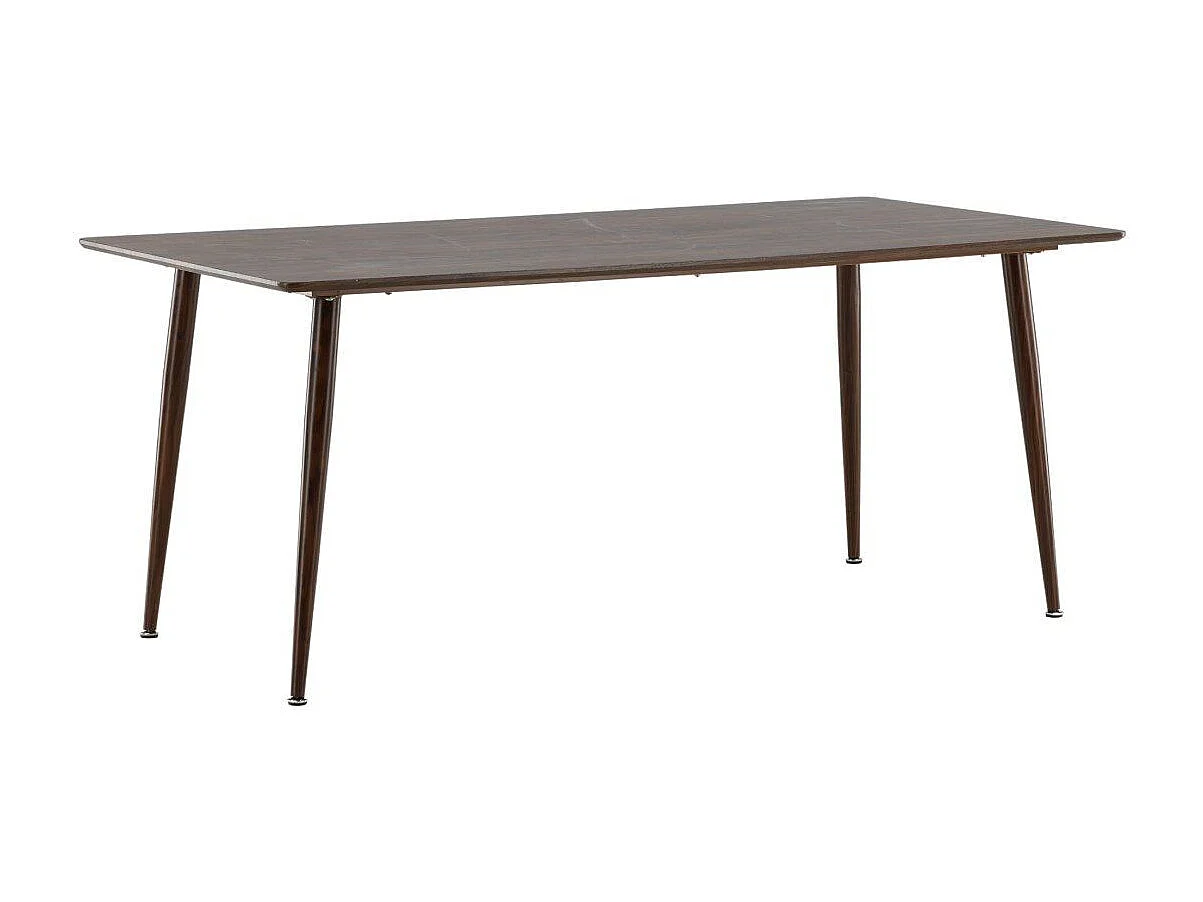 Table à Manger Design "Polar" 180cm Marron