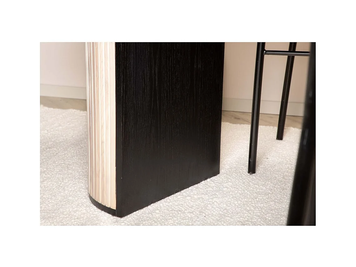 Ovaler Esstisch Bianca 200 x 90 cm