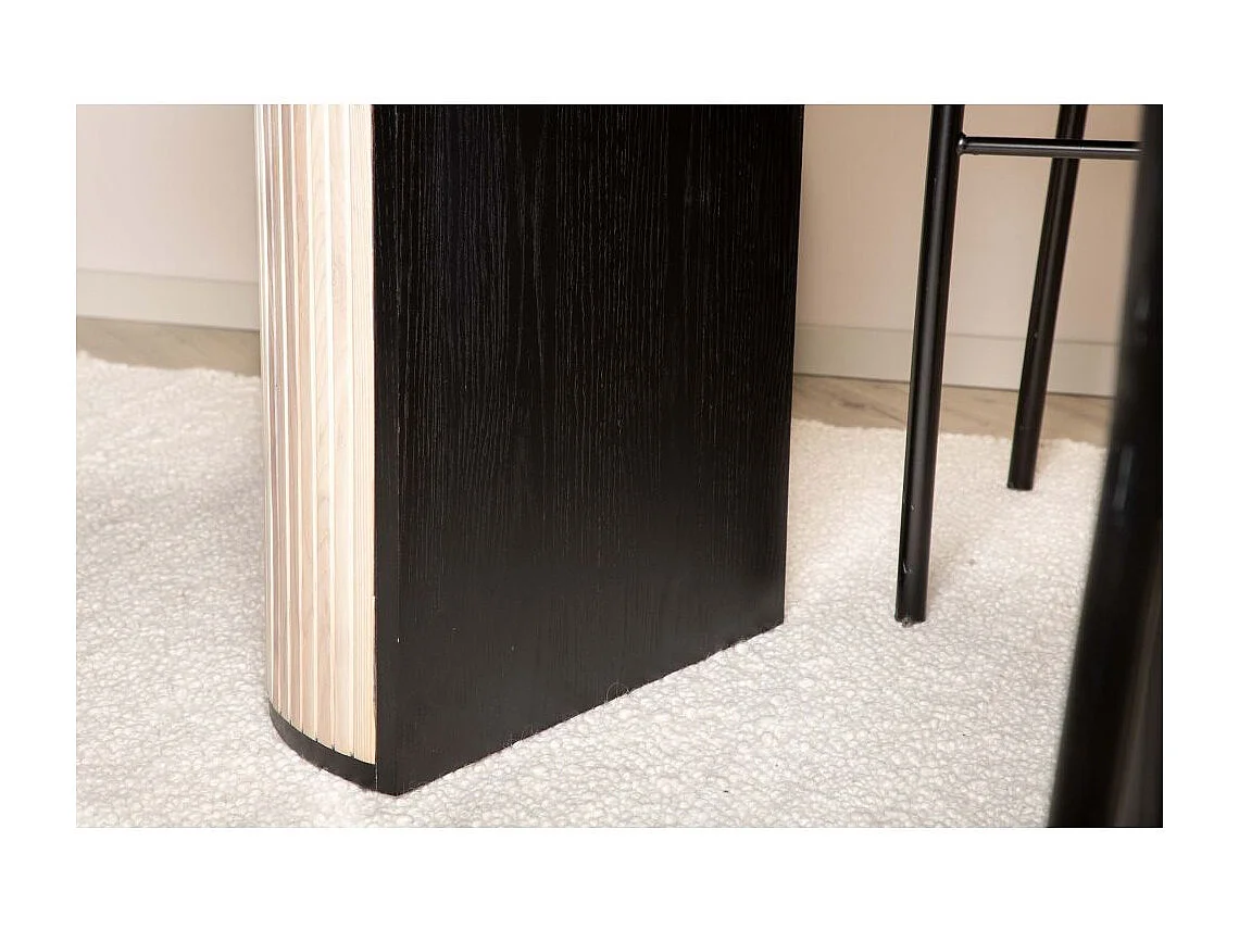 Bianca eetkamertafel 90x200cm eik fineer.