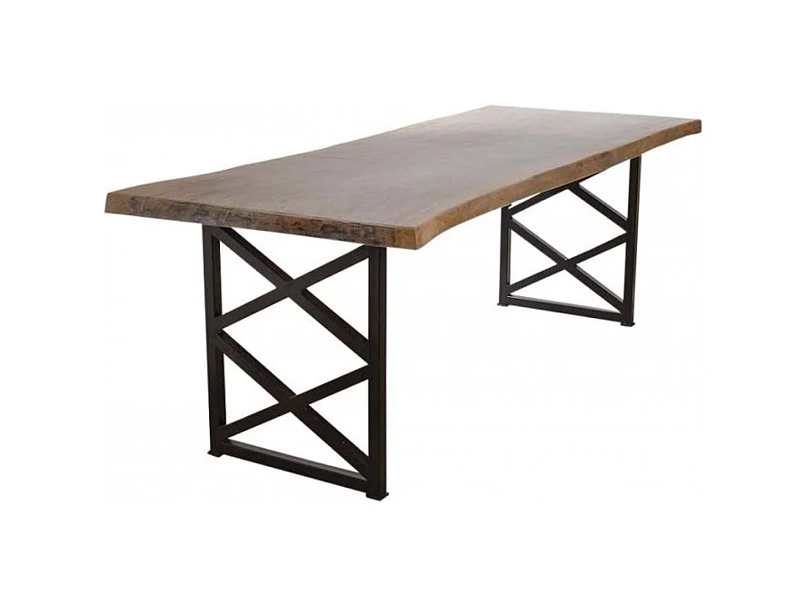 Table en bois de suar patiné