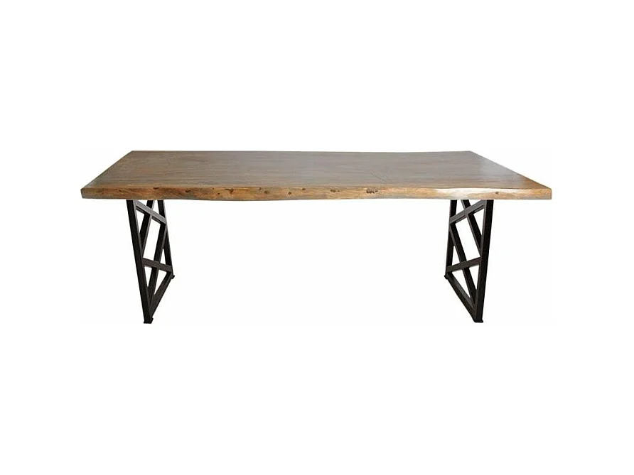 Table en bois de suar patiné