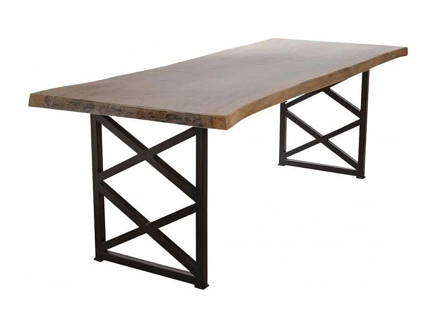 Table en bois de suar patiné