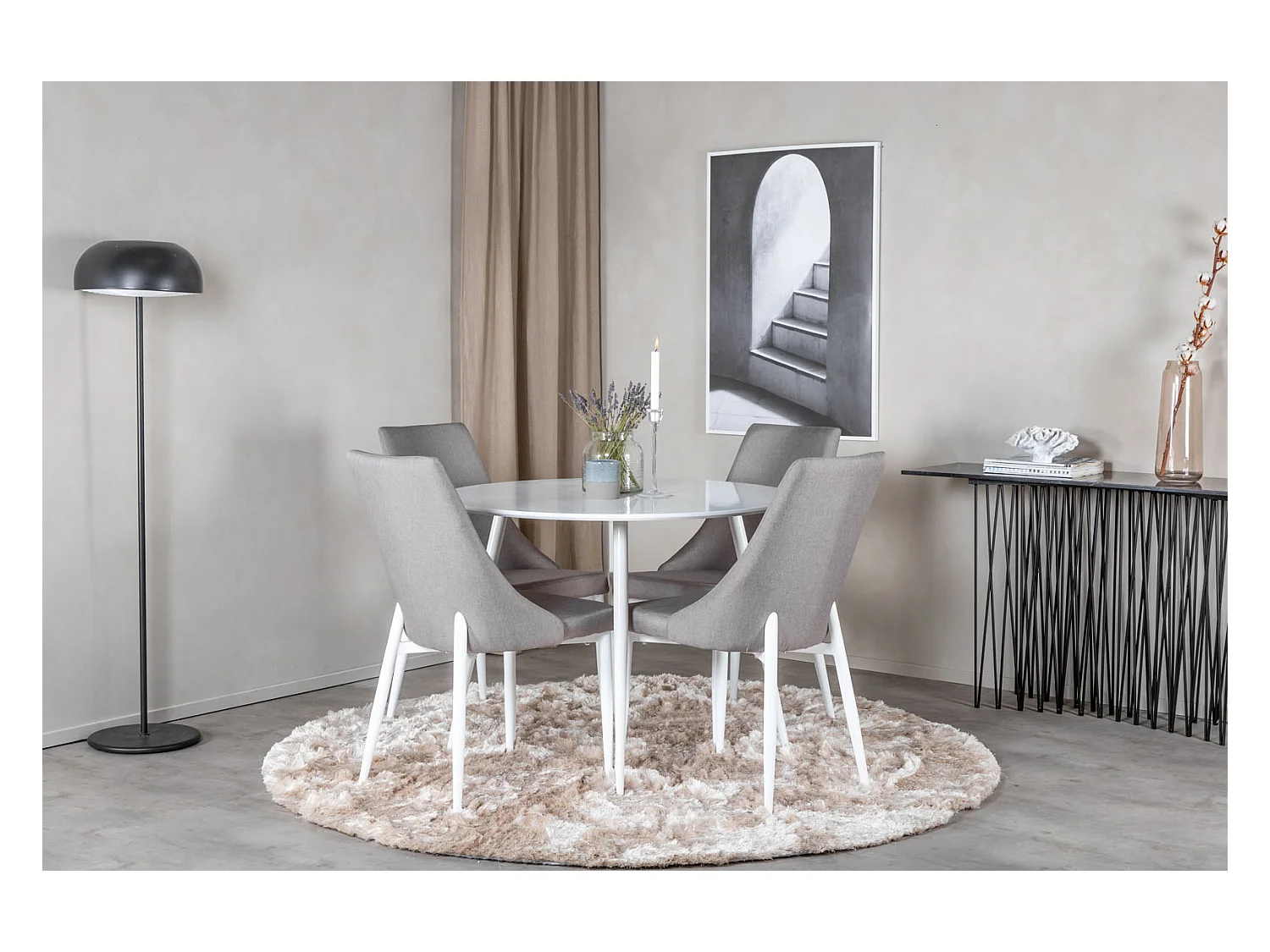 Runder Esstisch Plaza 100 cm