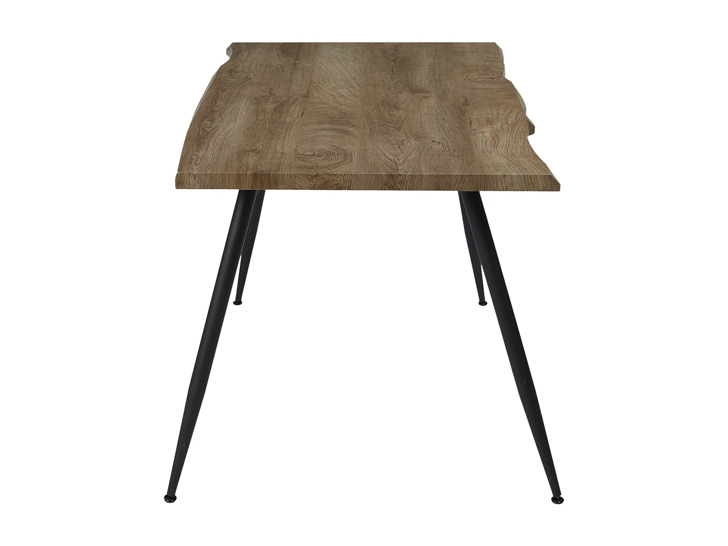 Table de Repas "Forest II" 110cm Naturel & Noir