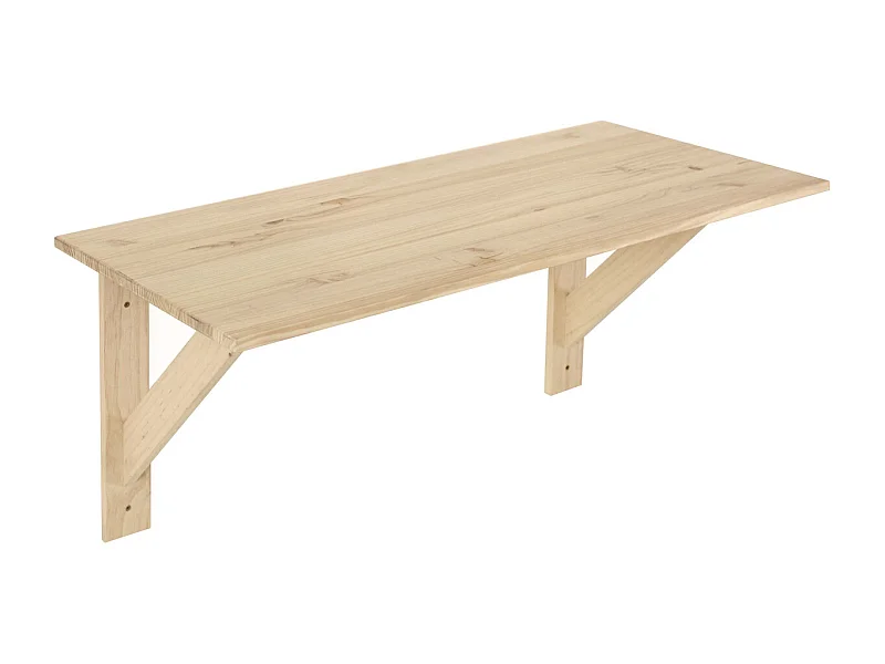 Table murale en pin massif Kit Line