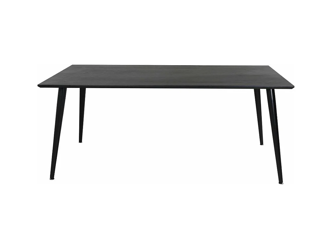 Dipp eetkamertafel 90x180cm zwart.