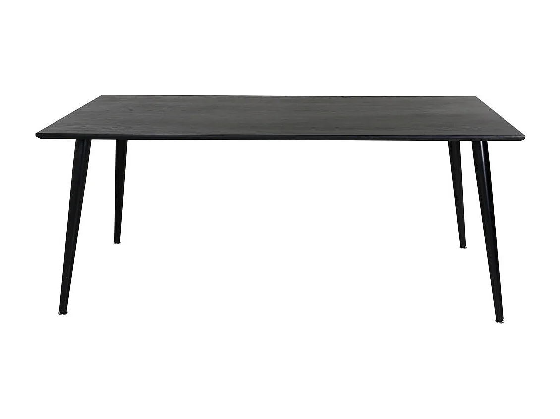 Dipp eetkamertafel 90x180cm zwart.