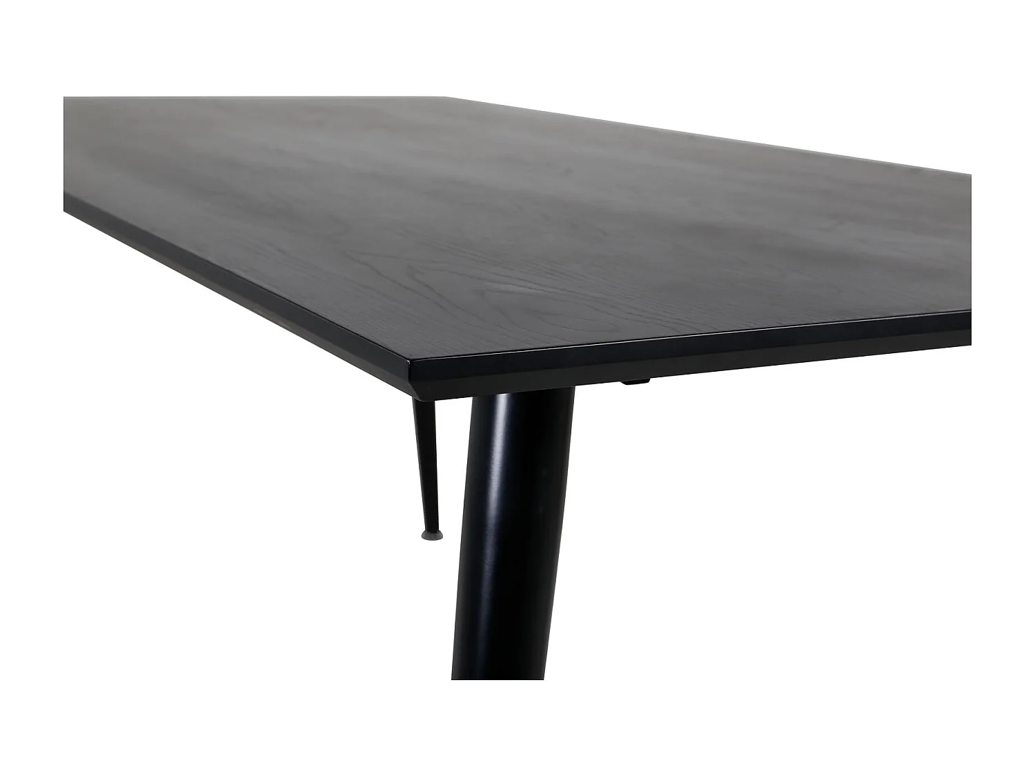 Dipp eetkamertafel 90x180cm zwart.