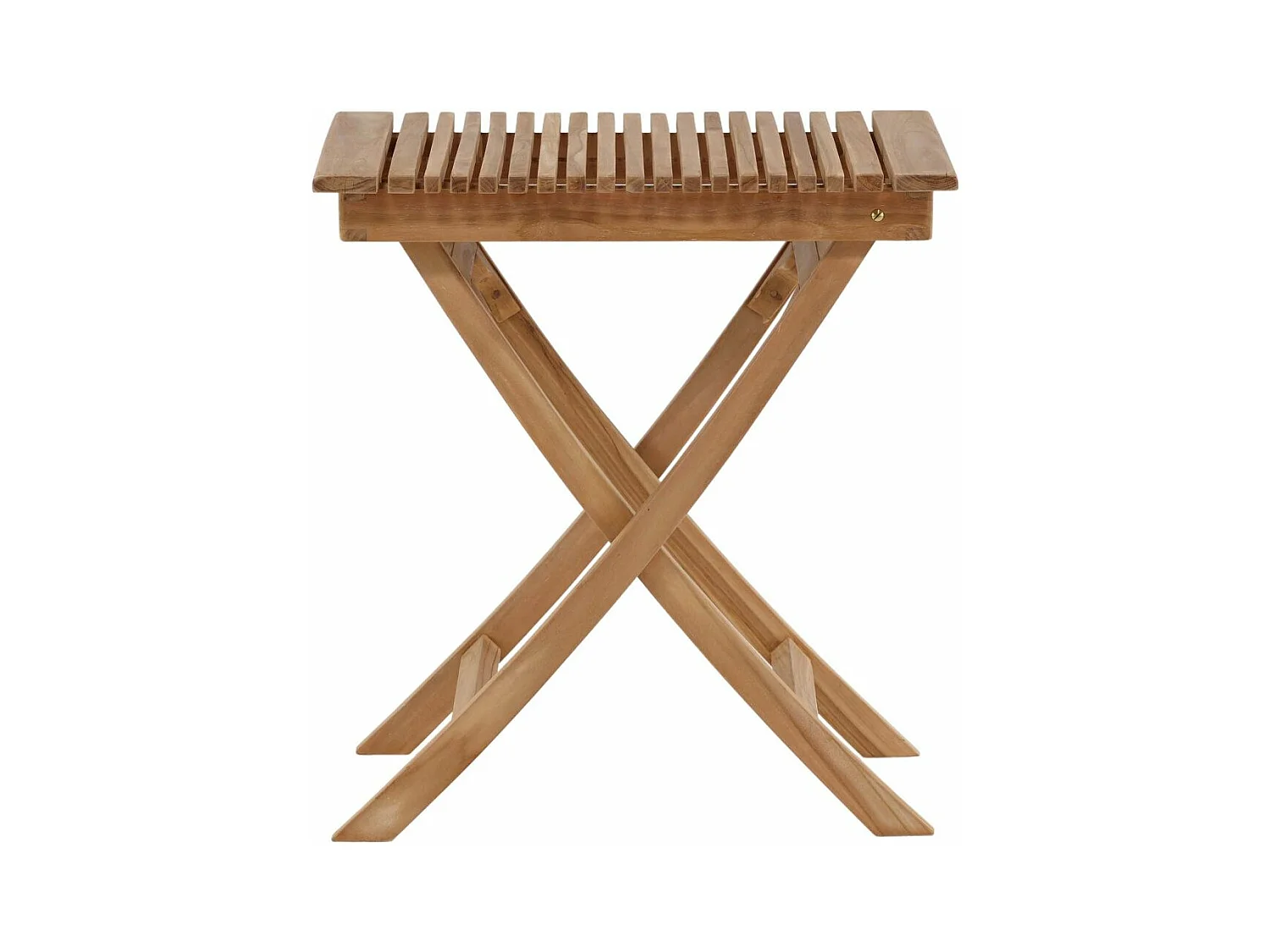 Table de Jardin en Teck "Ghana" 75cm Naturel