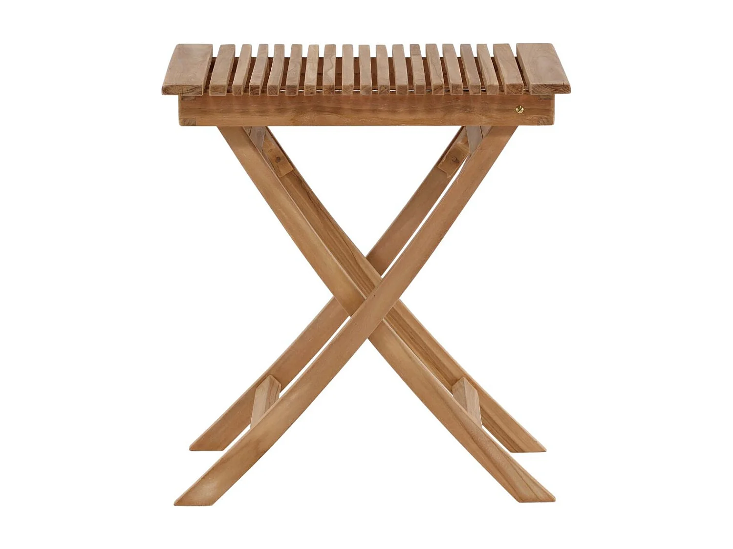 Table de Jardin en Teck "Ghana" 75cm Naturel