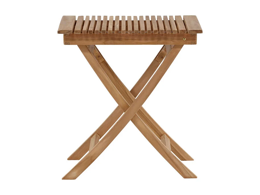 Ghana eettafel tuin goudkleurig.