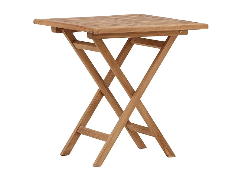 Tavolo da giardino Kenya 70x70cm naturale.